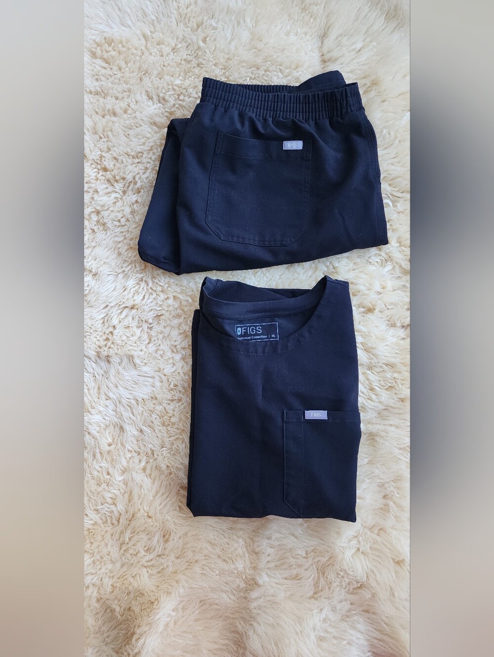 Figs Black Women's Top